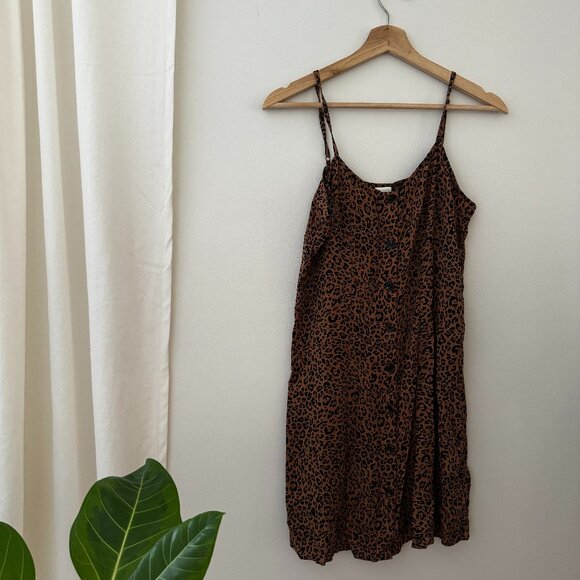 Leopard Print Mini Dress - H&M - Picture 1 of 4